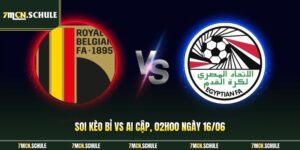 Soi kèo Bỉ vs Ai Cập, 02h00 ngày 16/06